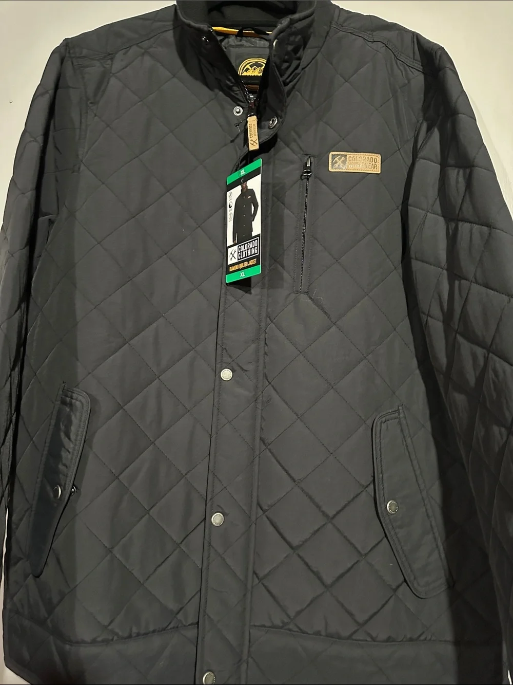 Tranquility by Colorado Clothing Black Quilted Lightweight Jacket